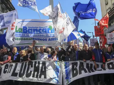 Protesta La Bancaria