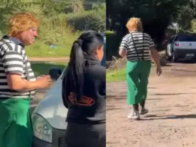 payasos policias