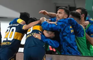 Boca festejo