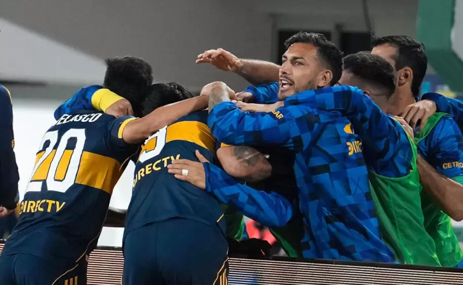Boca festejo