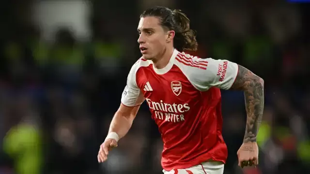 Riccardo Calafiori, futbolista del Arsenal FC de Inglaterra