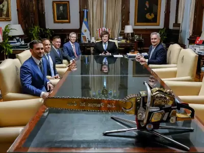Javier Milei recibi� al co creador de Paypal Peter Thiel