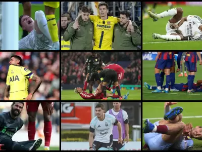 Futbolistas lesionados