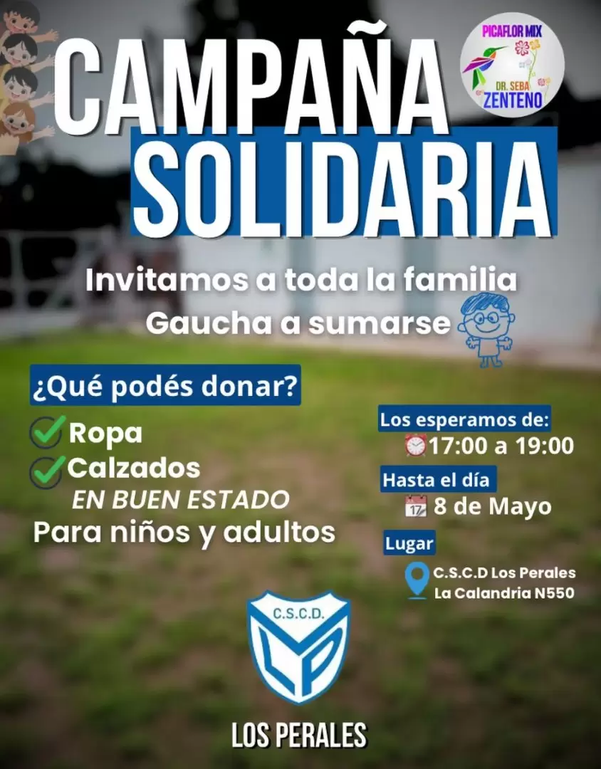 campa�a solidaria club los perales