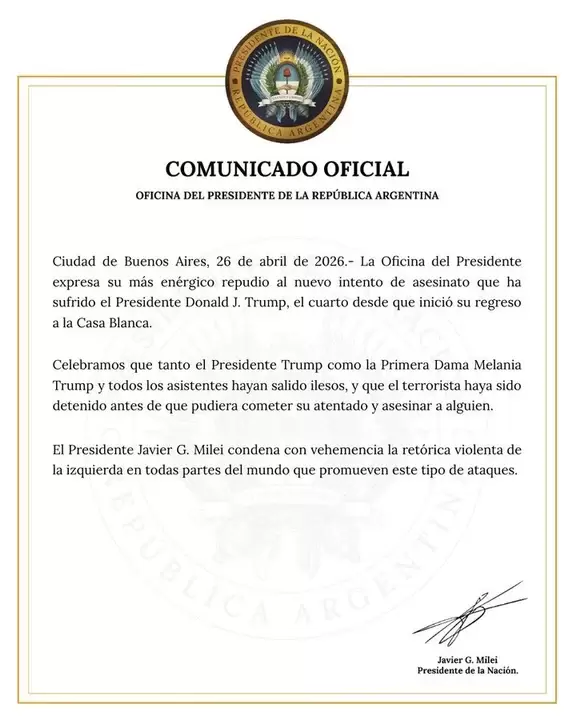 comunicado del gobierno