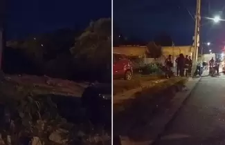Incendio en vivienda precaria de barrio Ciudad de Nieva