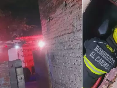 Incendio en El Carmen