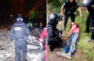 hombre sobreviviente de un incendio