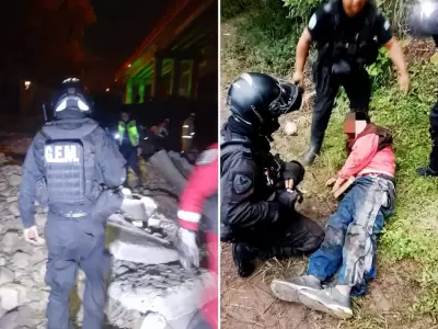hombre sobreviviente de un incendio