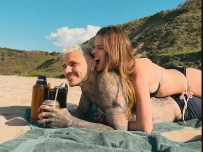 Microbikini y amor en Turqu�a: el look de la China Su�rez en su escapada rom�ntica con Mauro Icardi