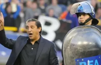 Ram�n D�az record� su pol�mico gesto en La Bombonera: "Les dije que yo no soy de la B"