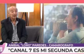 Loro Paredes, uno de los camar�grafos referentes de Canal 7 de Jujuy