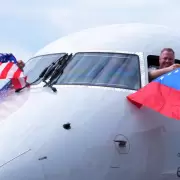 Estados Unidos y Venezuela reanudan vuelos directos tras siete a�os sin conexi�n a�rea