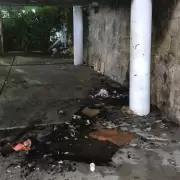 Incendio en la Federaci�n de B�squet: hay dos personas demoradas