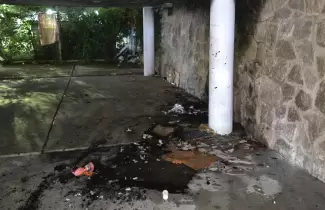 incendio federacion de basquet