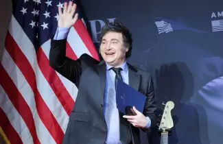 Milei en Estados Unidos