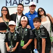 Messi, Colapinto y Bizarrap: el secreto detr�s del Mercedes que eligi� Leo y la foto hist�rica en el GP de Miami