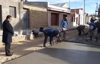 Pavimentaci�n en La Quiaca