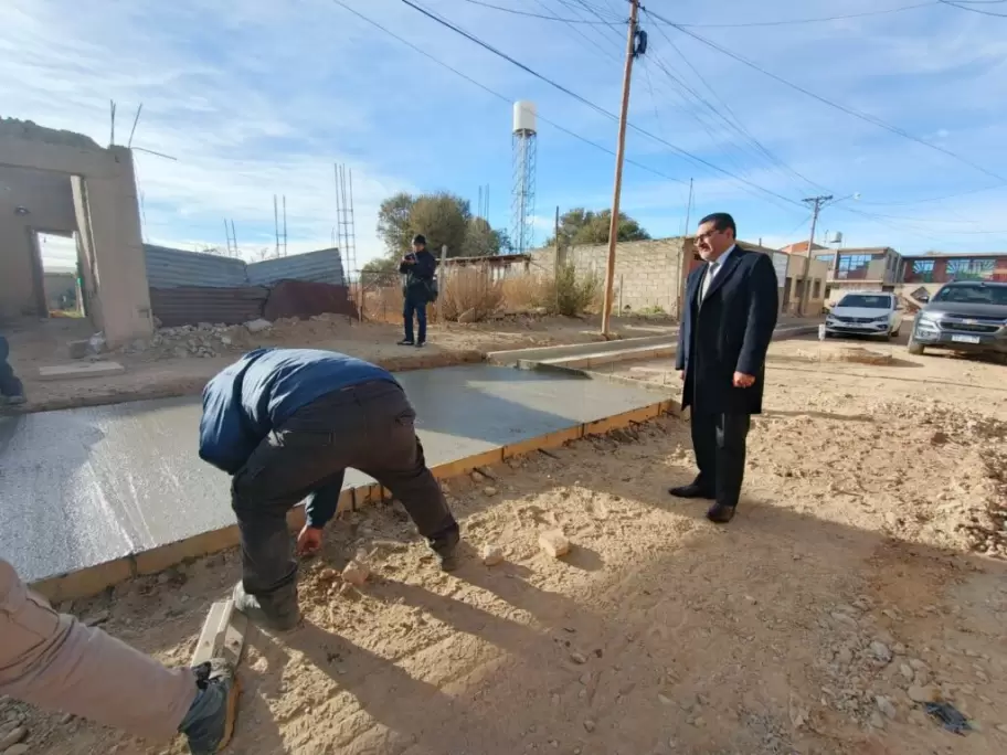 Continúan a paso firme las pavimentaciones en la ciudad de La Quiaca