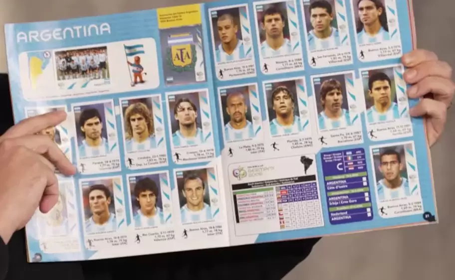 album de figuritas mundial