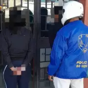 Detuvieron a una pareja de motochorros en avenida Almirante Brown