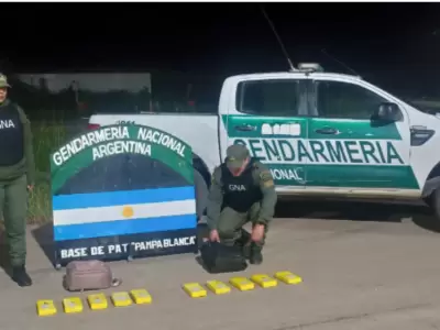 Gendarmer�a nacional coca�na