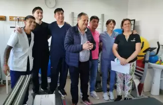 Entrega de quipamiento- Fundaci�n Hospital de Ni�os
