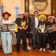 Sadir recibi� al Ballet Juventud Prolongada, consagrado campe�n en Brasil