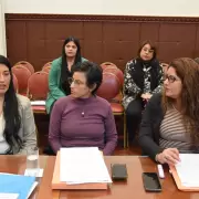 La hermana de Miguel Coria, el juje�o asesinado en Bolivia, fue recibida en la Legislatura