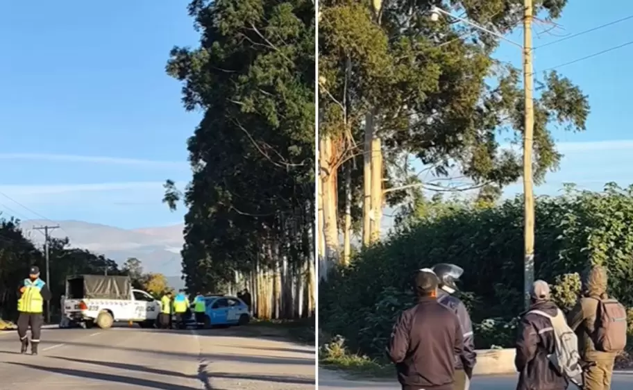 ciclista muri� atropellado en Ruta Provincial 47