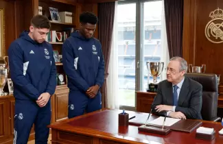Valverde y Tchuameni pidieron disculpas a sus compa�eros, autoridades y a la afici�n del Real Madrid