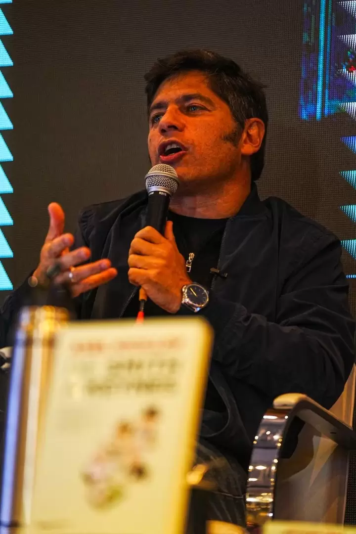 kicillof present� su libro