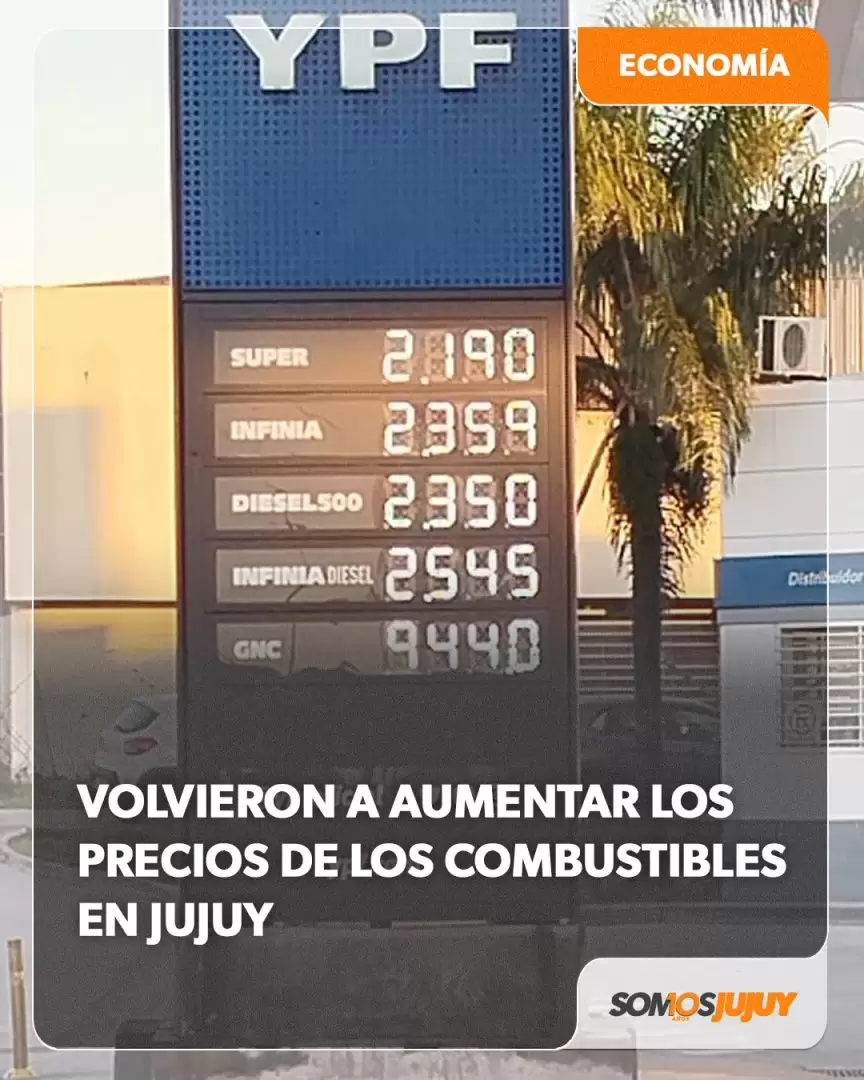 Nuevos precios de los combustibles