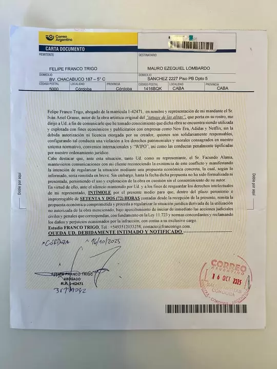 denuncia a duki
