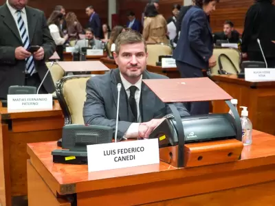 Federico Canedi, presidente de La Libertad Avanza en la Legislatura de Jujuy