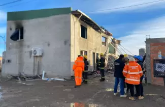 Incendio en Santa Cruz, dos juje�as se encuentran en grave estado