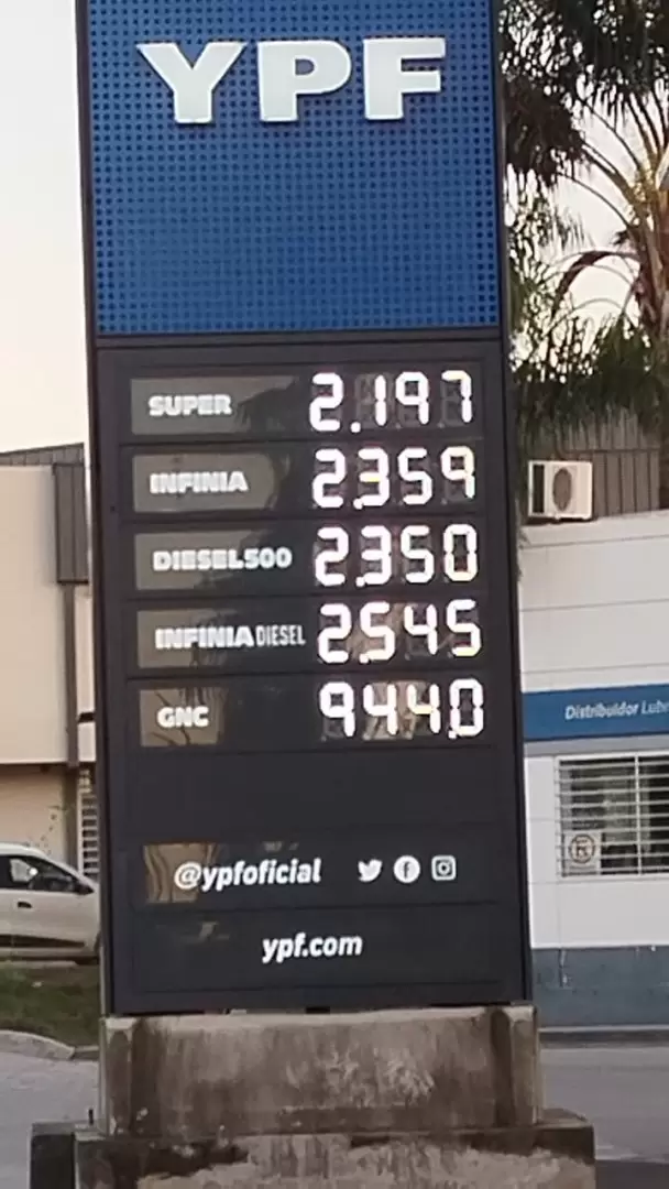 AUMENTO NAFTA SUPER