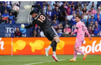 Messi brill� en la MLS