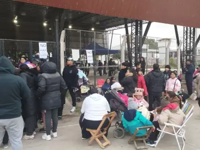 largas filas para el operativo oftalmol�gico gratuito