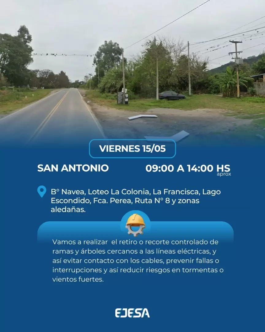 mejoras programadas san antonio
