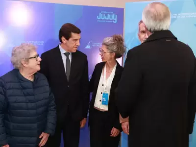 Sadir acompa�� el inicio de la edici�n 11� del Festival Internacional de Cine de las Alturas