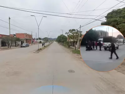 polic�a atropellada en alto comedero
