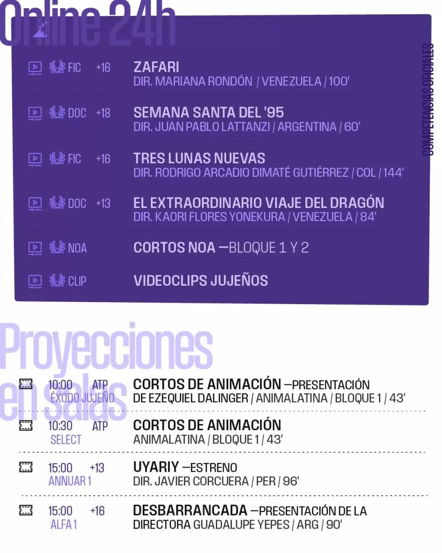 Programaci�n del viernes 15 de mayo