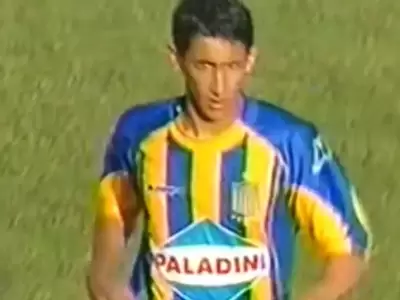 El �nico antecedente de �ngel Di Mar�a en el Monumental con Rosario Central y Coudet de compa�ero
