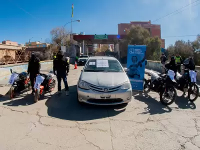 La Quiaca: el MPA restituy� veh�culos secuestrados en Bolivia