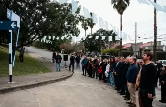 Imposici�n de nombre a una calle de Los Perales