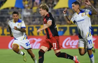 River y Rosario Central en un partido caliente