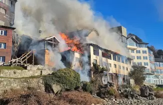 incendio hotel Bariloche
