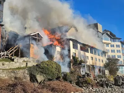 incendio hotel Bariloche