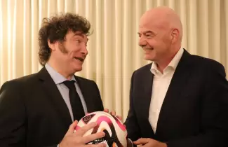 milei infantino